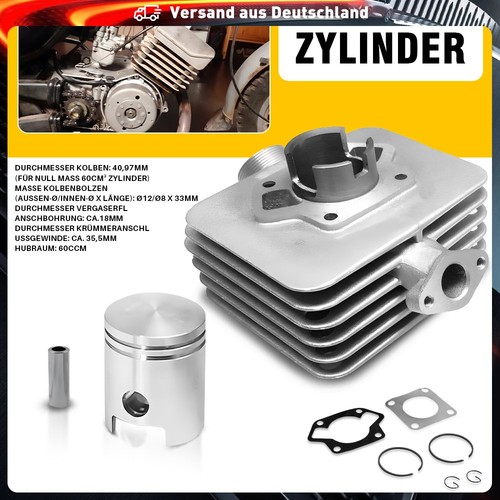 Zylinder 60ccm 41mm kolben - 41mm,